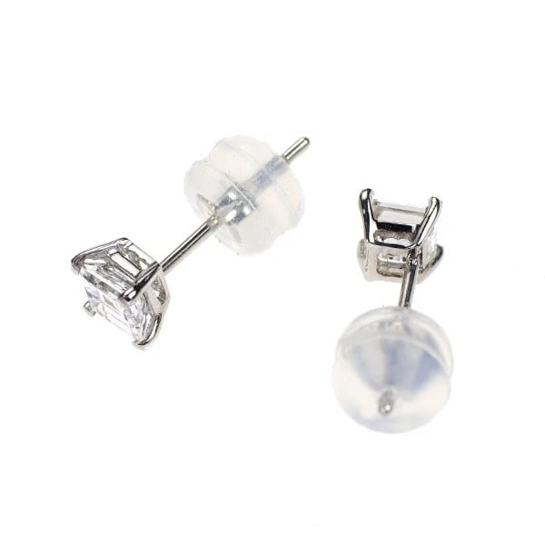 PT900 DIAMOND EARRING STUD - 2