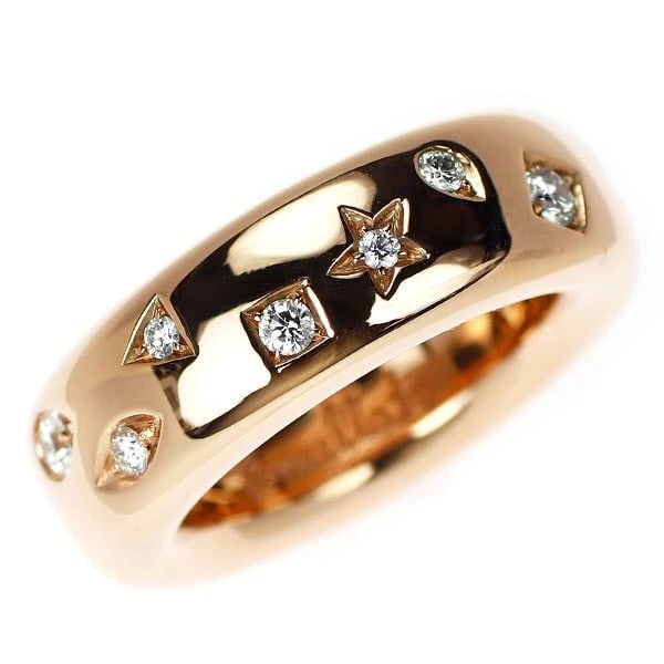 POMELATO K18PG DIAMOND RING: Pomelato K18PG Diamond Ring Brand: None Type/Style: Ring Material: K18PG, Main Stone Natural Color: PG Size: 5.25 US Accessories: None Accessories Notice: When purchasing pre-owned goods,