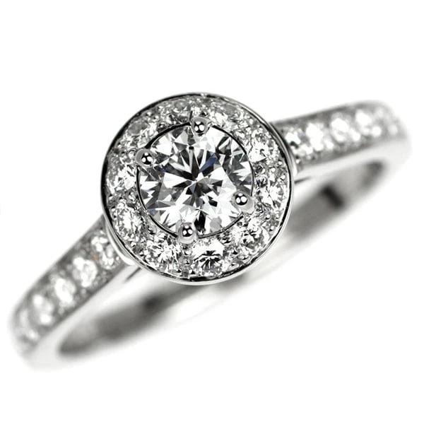 VAN CLEEF & ARPELS PT950 DIAMOND RING: Van Cleef & Arpels Pt950 Diamond Ring Brand: Van Cleef & Arpels Type/Style: Ring Material: Pt950, Main Stone Natural Color: Pt Size: 4 US Accessories: None Accessories Notice: When purchas