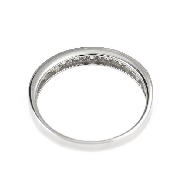PT950 DIAMOND RING HALF ETERNITY - 2