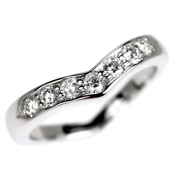 TIFFANY & CO PT950 DIAMOND RING: Tiffany & Co Pt950 Diamond Ring Brand: Tiffany Type/Style: Ring Material: Pt950, Main Stone Natural Color: Pt Size: 6 US Accessories: None Accessories Notice: When purchasing pre-owned goo