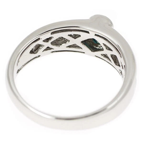 PT900 ALEXANDRITE DIAMOND RING - 3