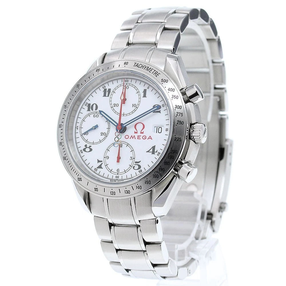 OMEGA SPEEDMASTER OLYMPIC CHRONOGRAPH AUTOMATIC WATCH - 2