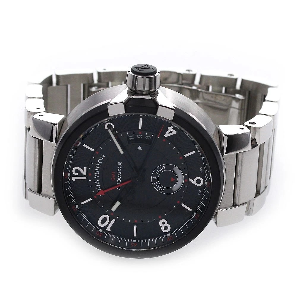 LOUIS VUITTON TAMBOUR EVOLUTION AUTOMATIC WATCH - 2