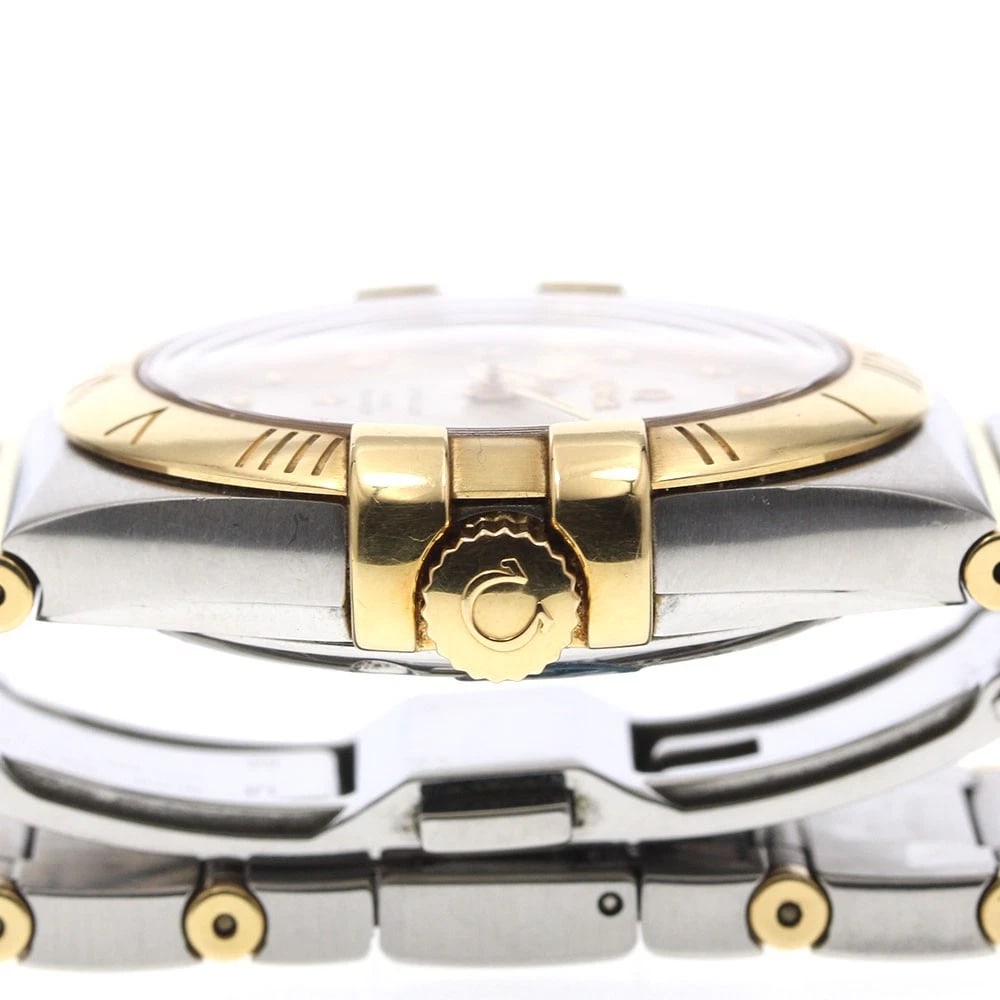 OMEGA CONSTELLATION DATE DIAMOND AUTOMATIC WATCH - 4