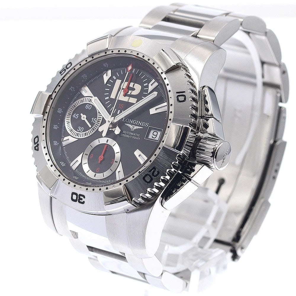 LONGINES HYDRO DATE CHRONOGRAPH AUTOMATIC WATCH - 2