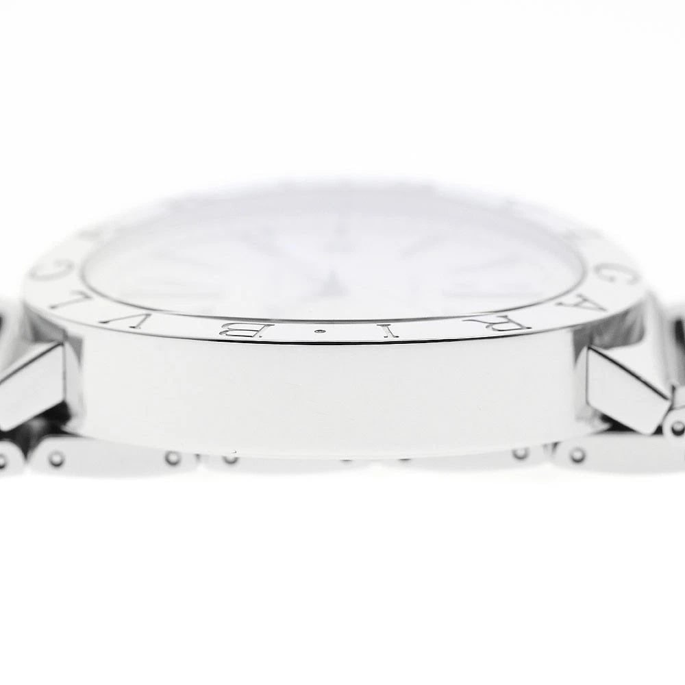 BVLGARI DATE SILVER AUTOMATIC WATCH - 5