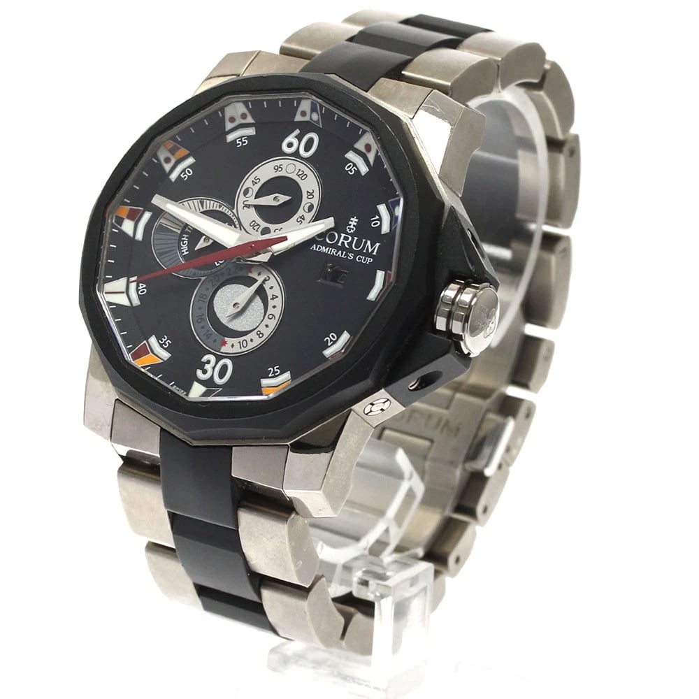 CORUM BLACK AUTOMATIC WATCH - 2