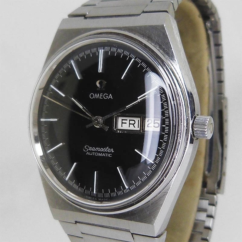 OMEGA SEAMASTER AUTOMATIC BLACK WATCH - 3