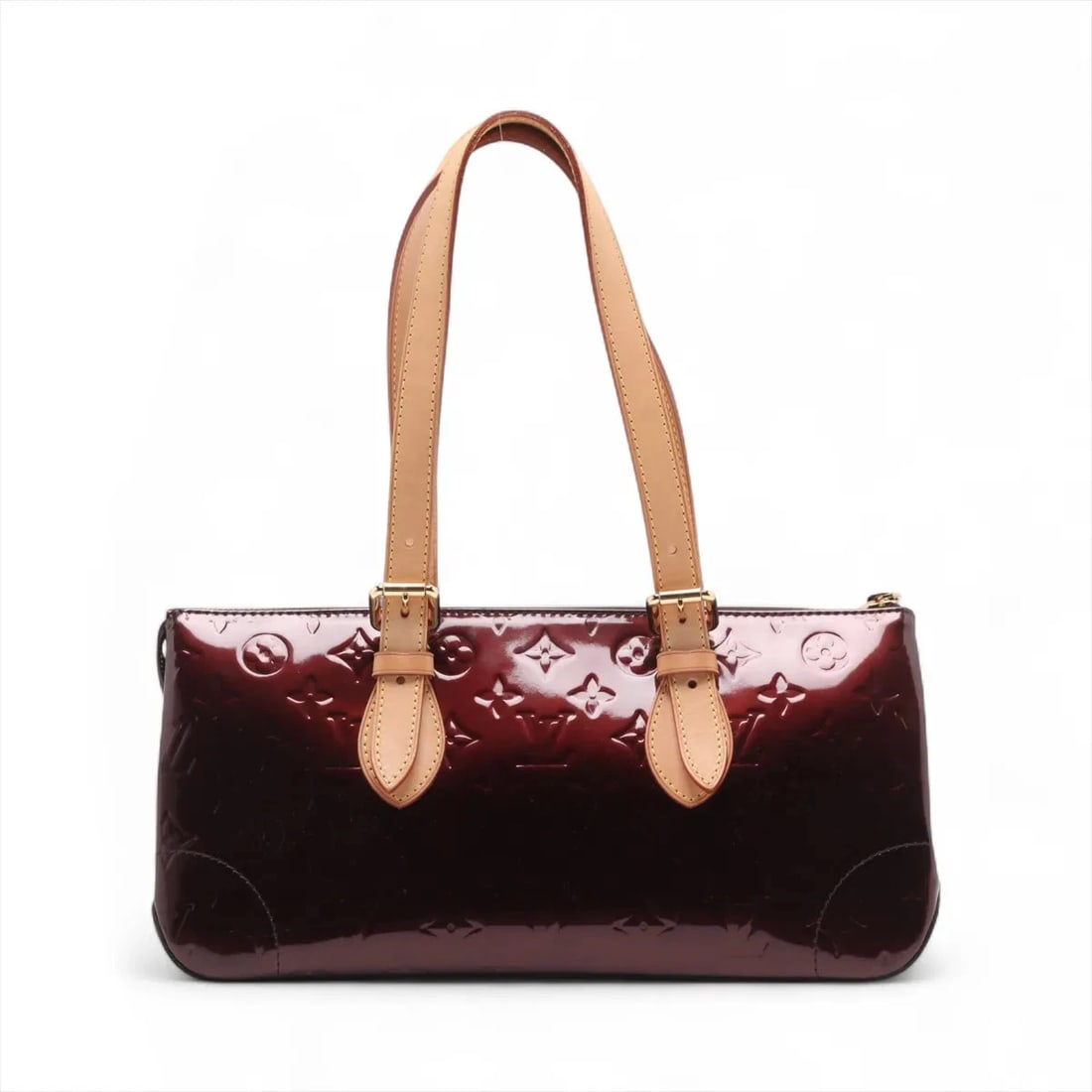 LOUIS VUITTON VERNIS ROSEWOOD AVENUE: Louis Vuitton Vernis ROSEWOOD AVENUE Brand: Louis Vuitton Type/Style: Top Handle Bag Material: None Color: Bordeaux Size: Height:5.9inchLength:12.8inchDepth:5.5inch Accessories: None Accessories
