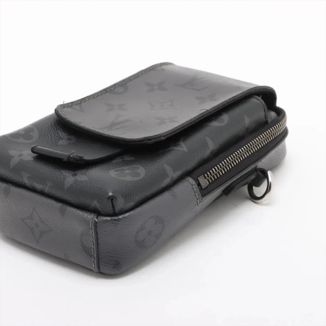 LOUIS VUITTON MONOGRAM ECLIPSE DOUBLE PHONE - 3