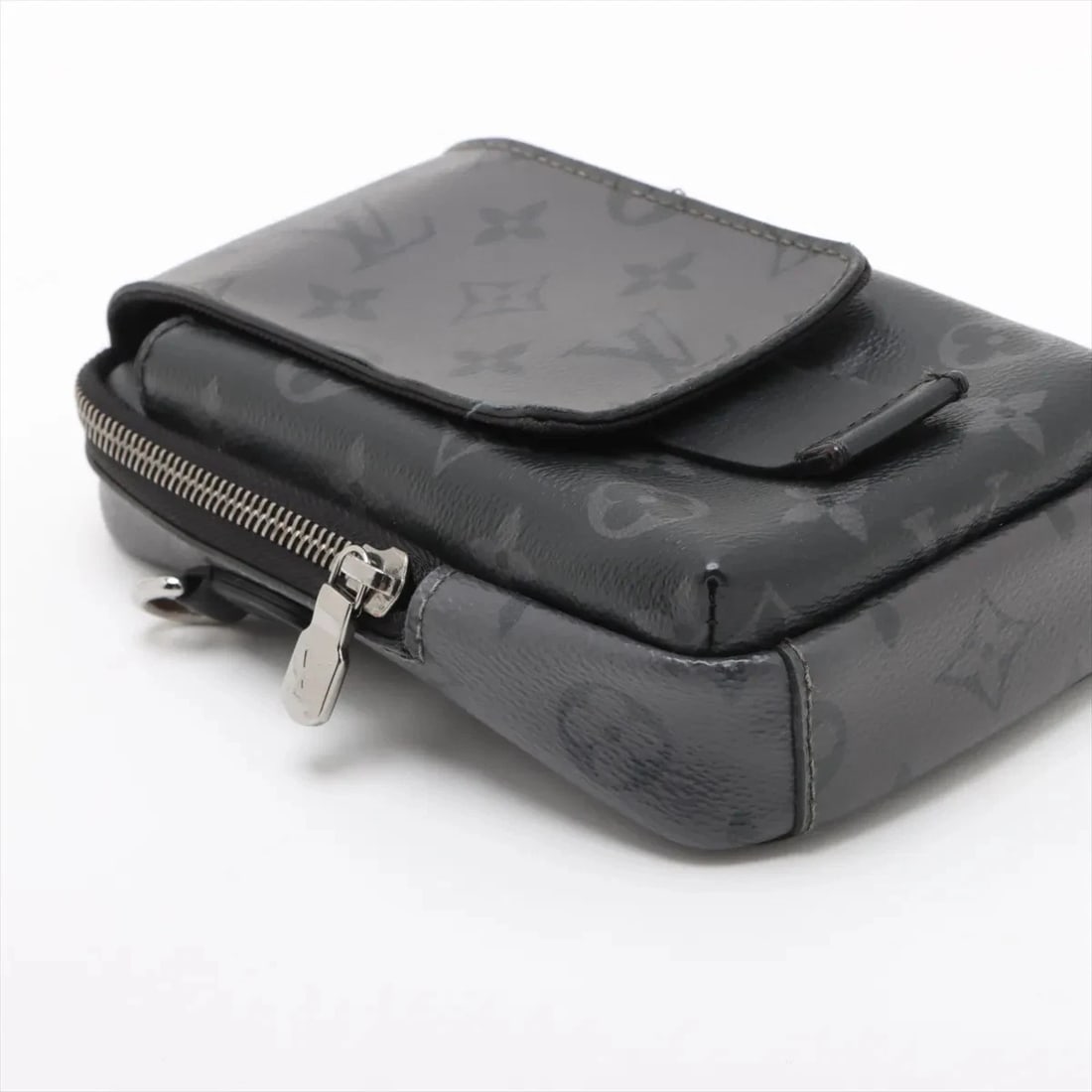 LOUIS VUITTON MONOGRAM ECLIPSE DOUBLE PHONE - 4