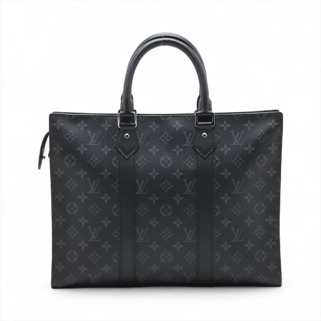 LOUIS VUITTON MONOGRAM ECLIPSE SAC PLAT HORIZONTAL ZIP - 2