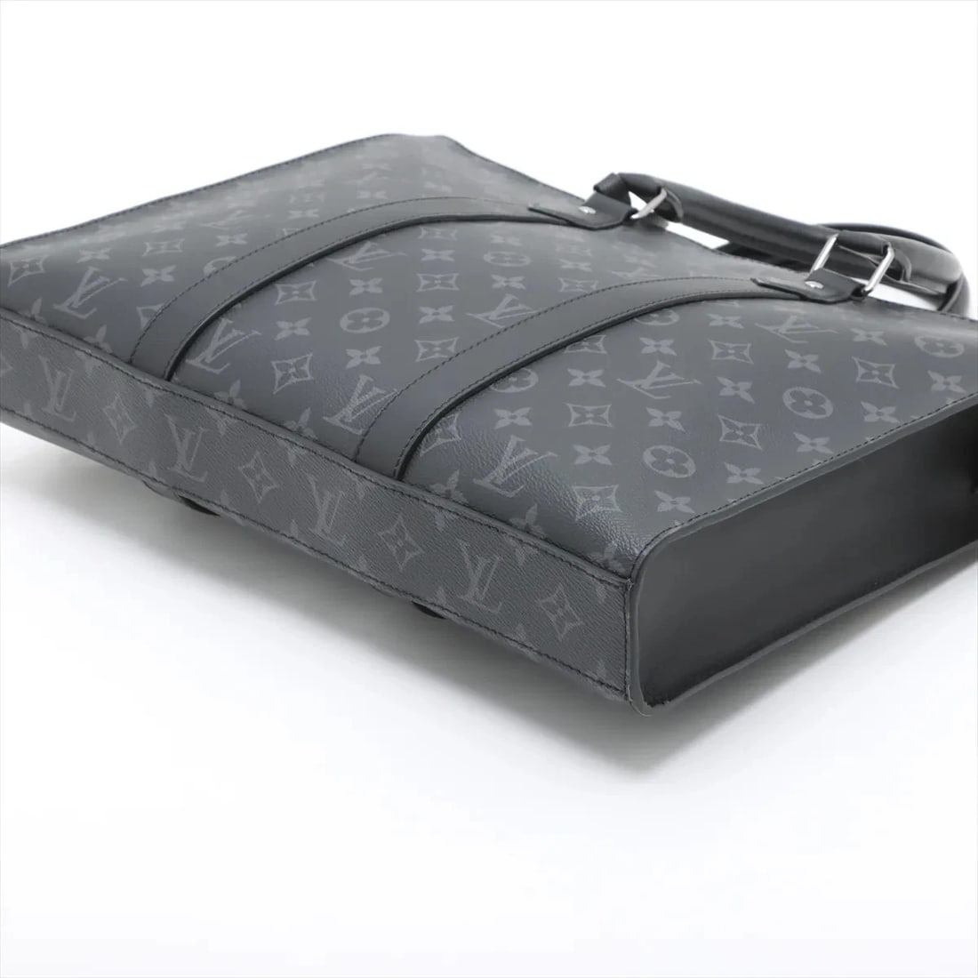 LOUIS VUITTON MONOGRAM ECLIPSE SAC PLAT HORIZONTAL ZIP - 3