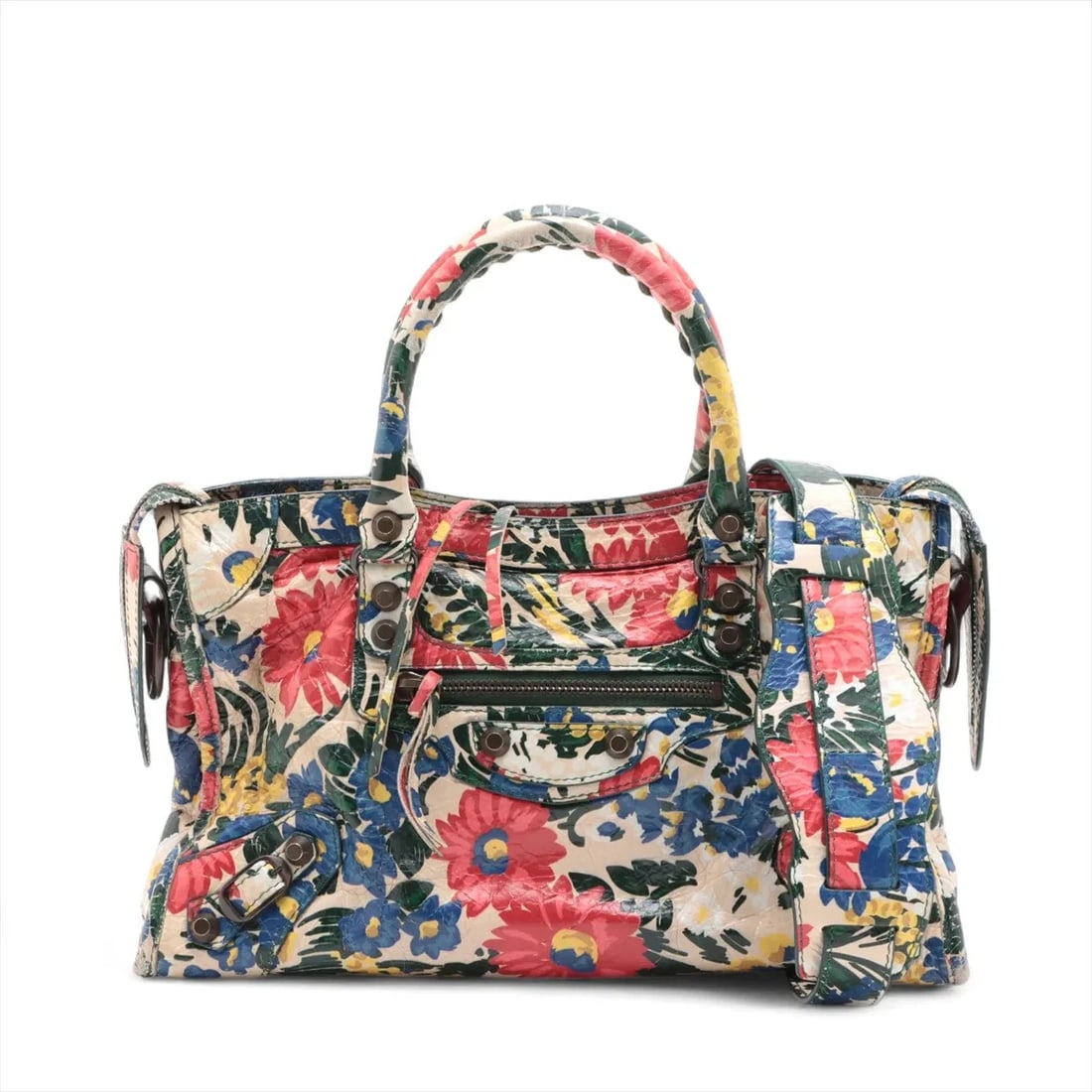 BALENCIAGA CLASSIC CITY LEATHER HANDBAG (1 of 4)