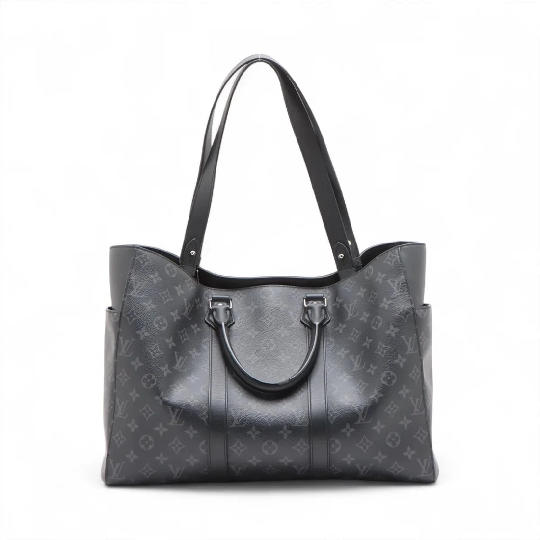 LOUIS VUITTON MONOGRAM ECLIPSE SAC PLAT BLACK - 2