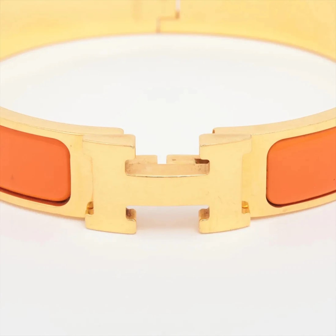 HERMES BANGLE GP ORANGE ? GOLD - 2
