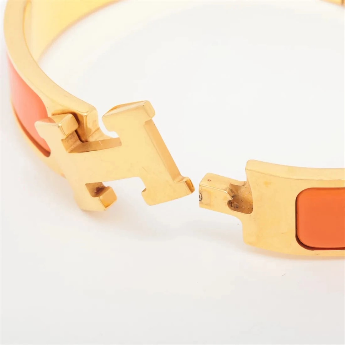 HERMES BANGLE GP ORANGE ? GOLD - 4