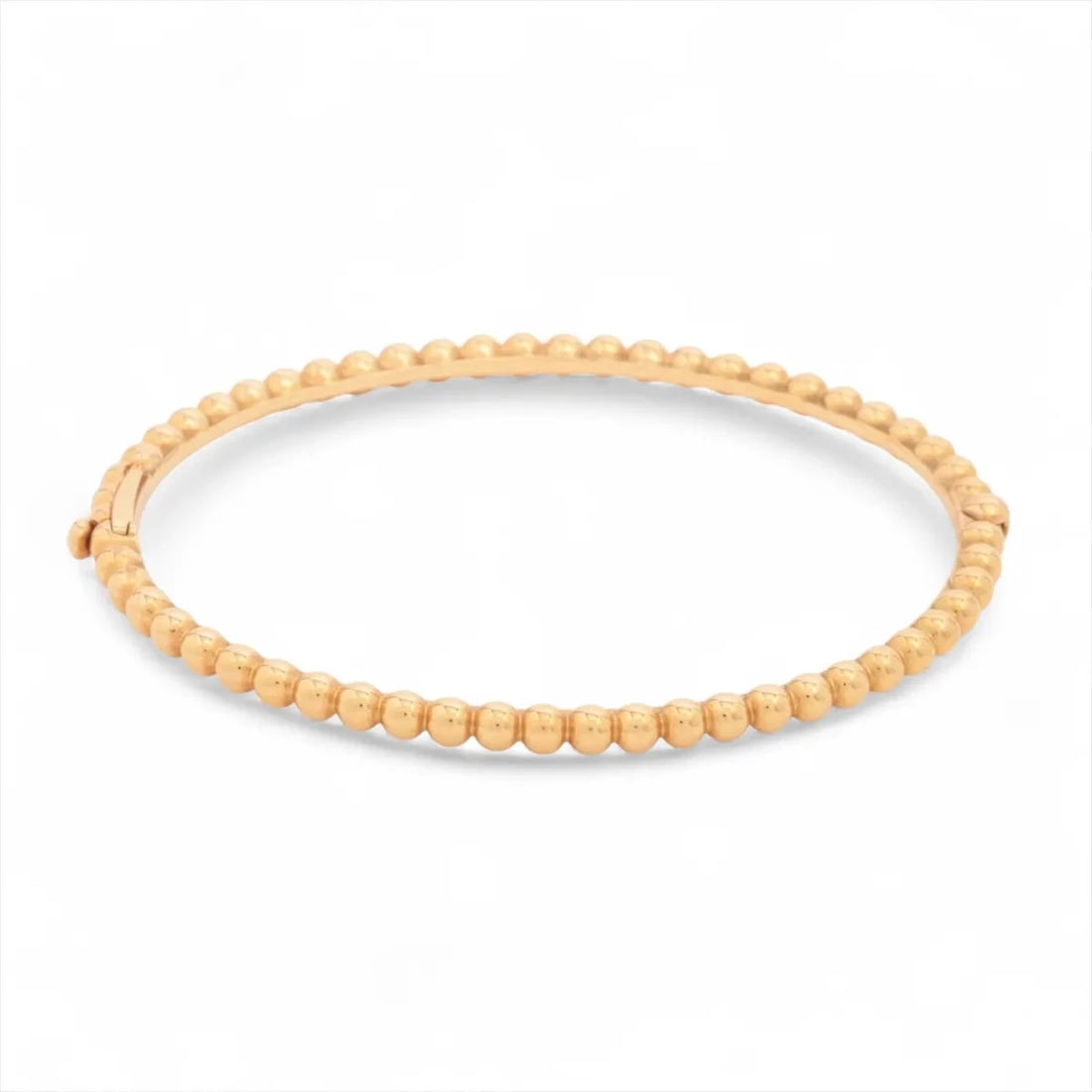 VAN CLEEF & ARPELS PERRELET BRACELET 750(PG): Van Cleef & Arpels PERRELET Bracelet 750(PG) Brand: Van Cleef & Arpels Type/Style: Bracelet Material: 750(PG), Color: Pink Gold Size: Size(CM) Bracelet length:16.6 Accessories: None Accessories