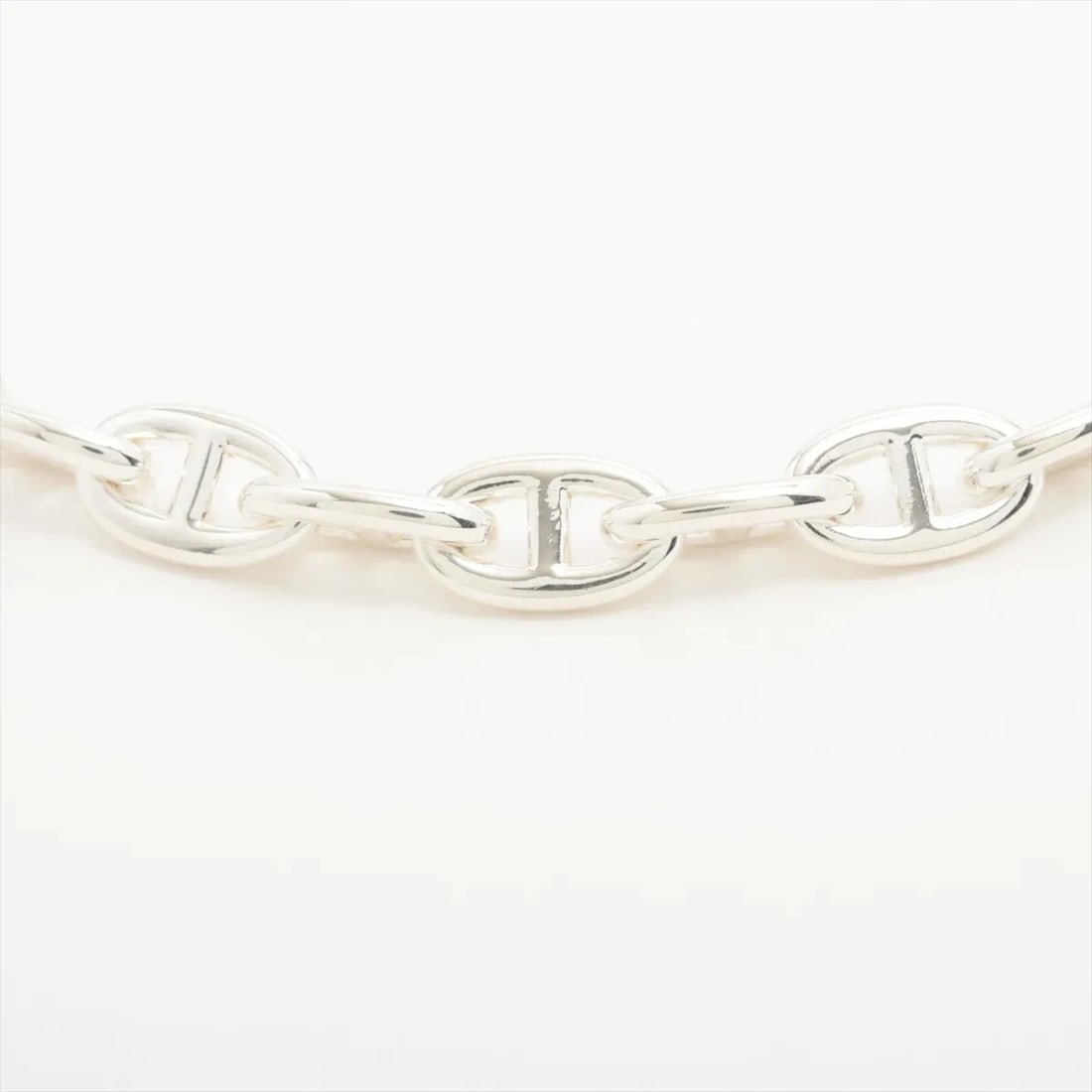 HERMES BRACELET 925 SILVER: Hermes Bracelet 925 Silver Brand: Hermes Type/Style: Bracelet Material: 925, Color: Silver Size: Size(CM) Bracelet length:13.5 Accessories: None Accessories Notice: When purchasing pre-owned goods,