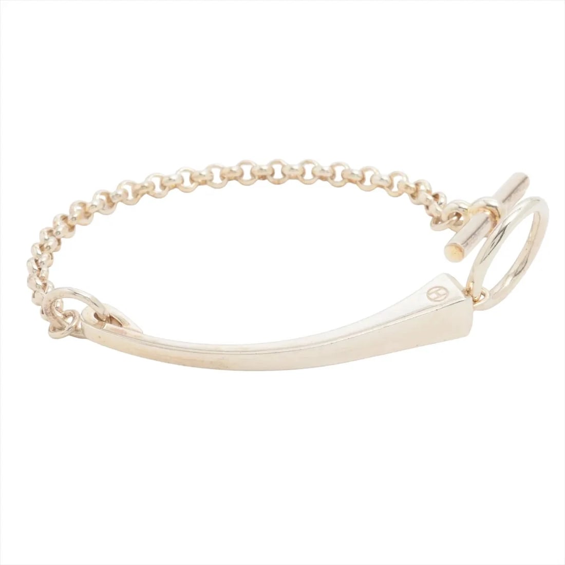 HERMES CLUDESFORGES BRACELET 925 SILVER: Hermes Cludesforges Bracelet 925 Silver Brand: Hermes Type/Style: Bracelet Material: 925, Color: Silver Size: Size(CM) Bracelet length:16 Accessories: None Accessories Notice: When purchas