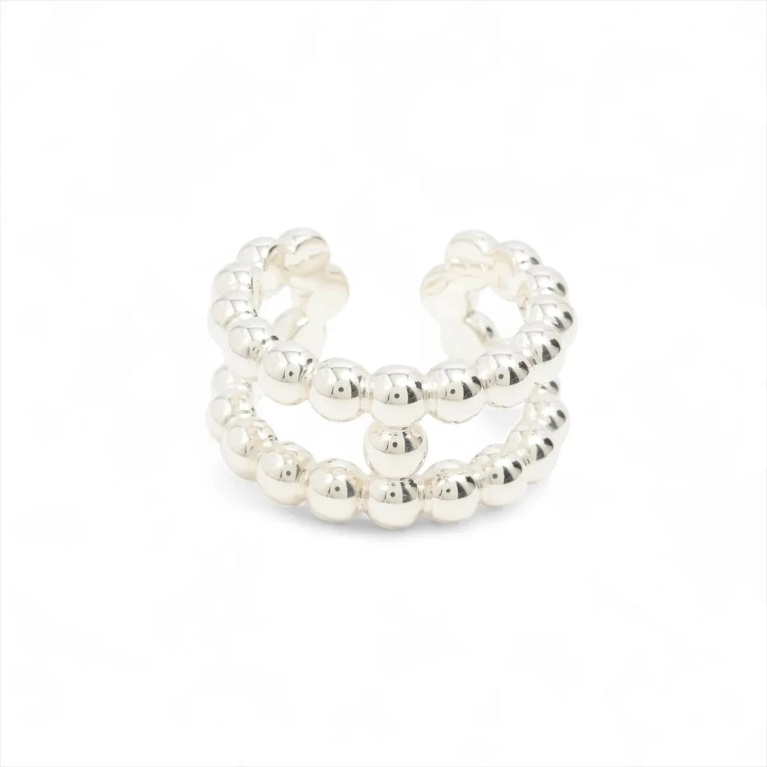 HERMES CHAINE D'ANCRE RING 925 SILVER: Hermes Chaine D'Ancre Ring 925 Silver Brand: Hermes Type/Style: Ring Material: 925, Color: Silver Size: 7.25 US Accessories: None Accessories Notice: When purchasing pre-owned goods, please refer to