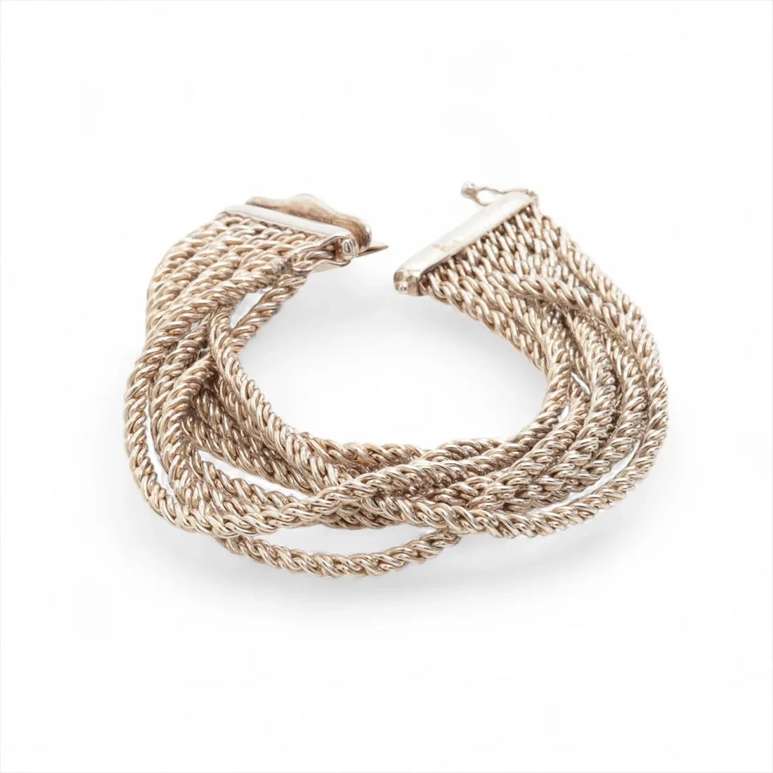 TIFFANY BRACELET 925 SILVER: Tiffany Bracelet 925 Silver Brand: Tiffany Type/Style: Bracelet Material: 925, Color: Silver Size: Size(CM) Bracelet length:17.5 Accessories: None Accessories Notice: When purchasing pre-owned goods,