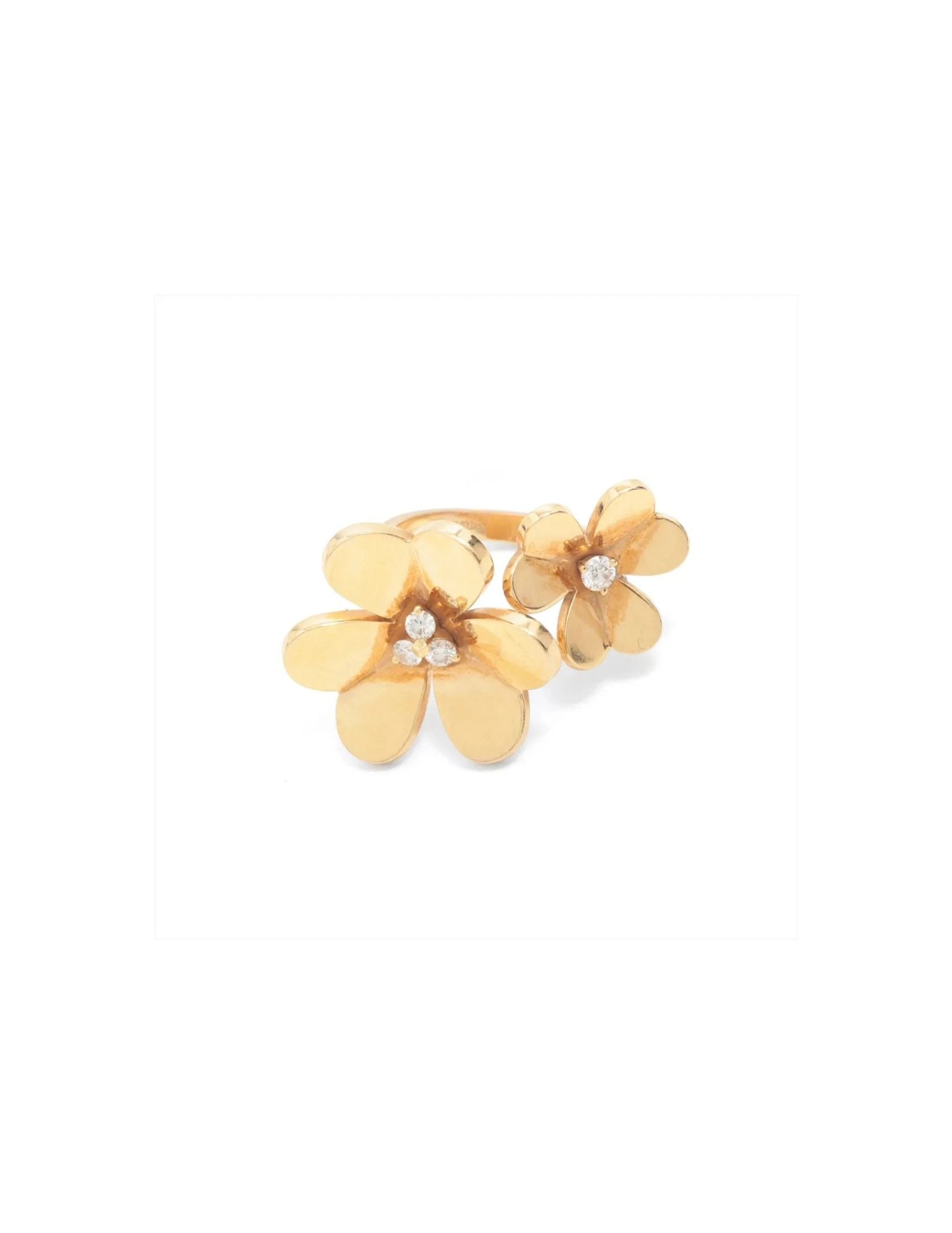 VAN CLEEF & ARPELS DIAMOND RING 750(YG): Van Cleef & Arpels diamond Ring 750(YG) Brand: Van Cleef & Arpels Type/Style: Ring Material: 750(YG), Color: yellow Gold Size: 6 - 6.25 US Accessories: None Accessories Notice: When purchasing