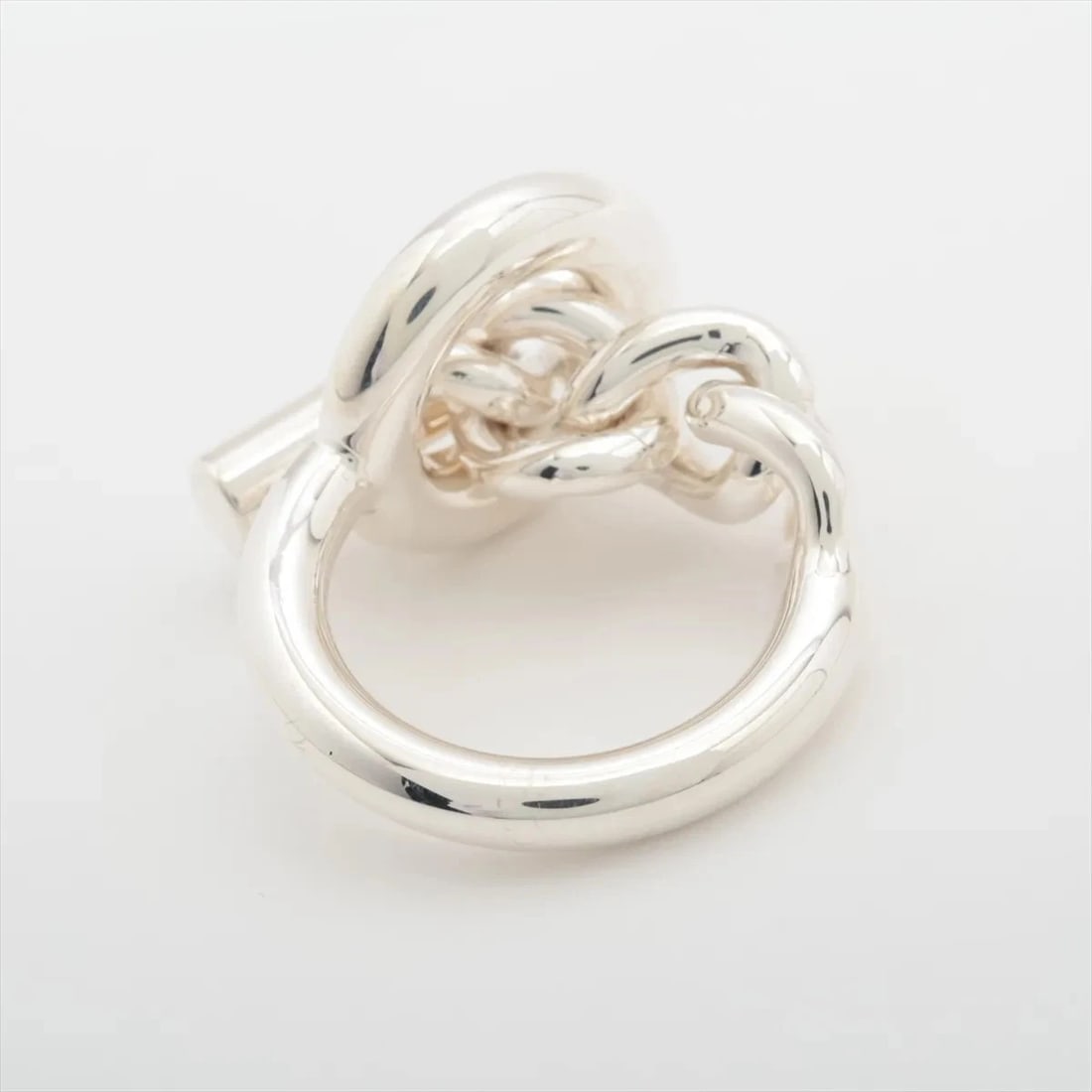 HERMES CROISET RING 925 SILVER - 2
