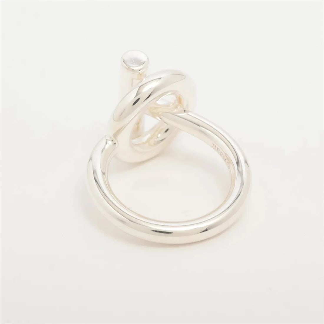 HERMES ECHAPE MM RING 925 SILVER - 2