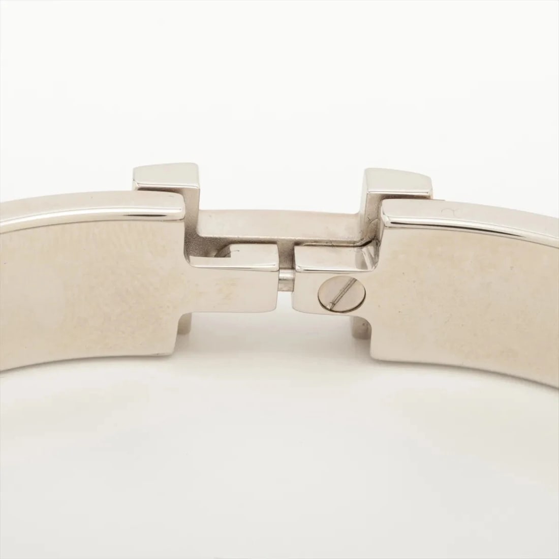 HERMES BANGLE GP SILVER X NAVY - 3