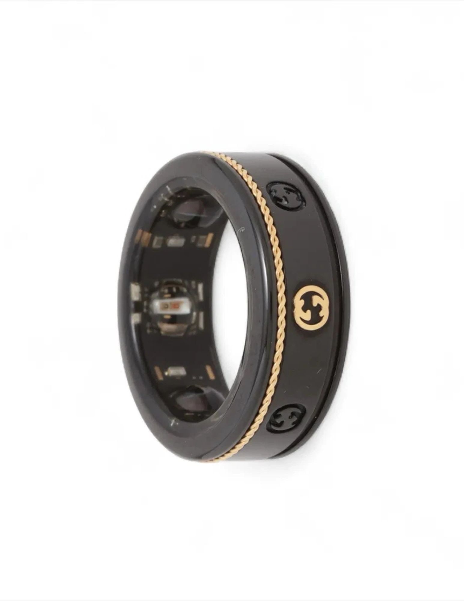 GUCCI X AURA RING TITANIUM BLACK - 2