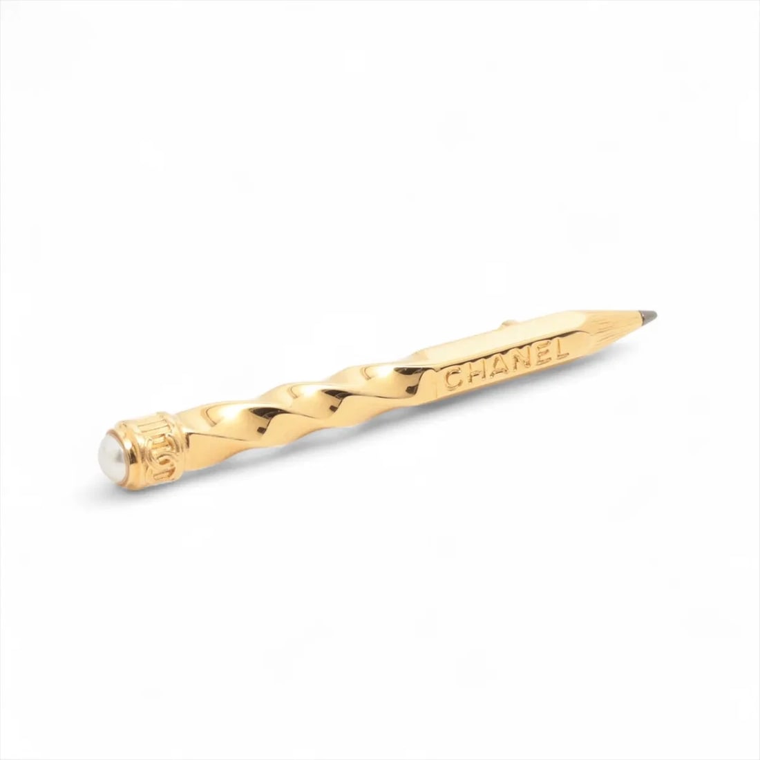 CHANEL COCO BROOCH GP X IMITATION PEARL GOLD: Chanel Coco Brooch GP x Imitation pearl Gold Brand: Chanel Type/Style: Brooch Material: GP x Imitation pearl, Color: Gold Size: None Accessories: None Accessories Notice: When purchasing pre-owned