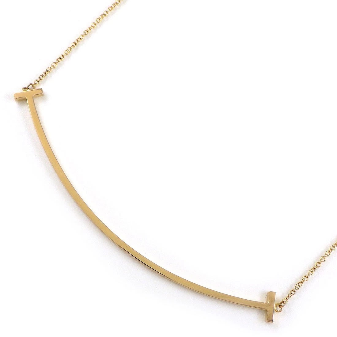 TIFFANY & CO. NECKLACE 750(18K) ROSE(PINK) GOLD: Tiffany & Co. Necklace 750(18K) Rose(Pink) Gold Brand: Tiffany & Co. Type/Style: Necklace Material: 750(18K) Rose(Pink) Gold, Color: Rose(Pink) Gold Size: Chain Length : 15.98" & 17.79"(inches) / 40.6