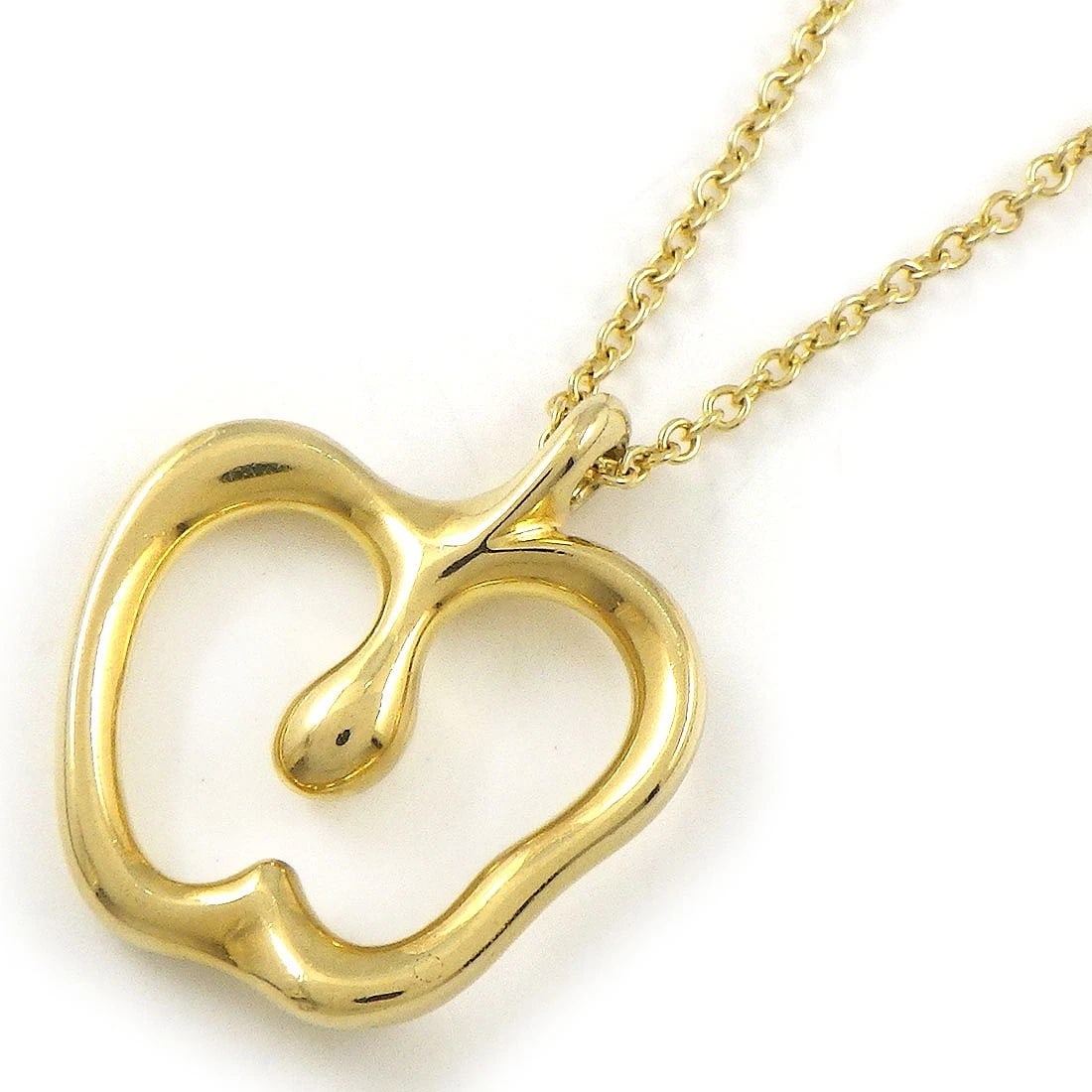TIFFANY & CO. NECKLACE 750YG: Tiffany & Co. Necklace 750YG Brand: Tiffany & Co. Type/Style: Necklace Material: 750(18K) Yellow Gold, Color: Yellow Gold Size: Chain Length : 15.94"(inches) / 40.5cmMotif Size : W 0.62" x H 0.70"(inc