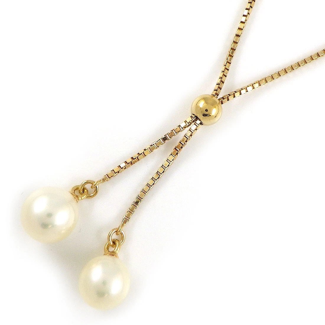 TASAKI NECKLACE PEARL 750(18K) YELLOW GOLD (1 of 4)