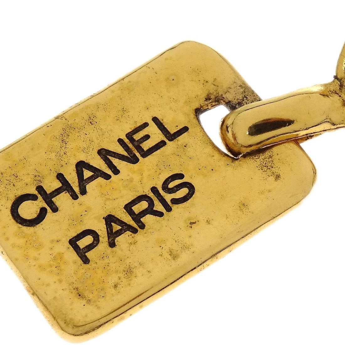 CHANEL DANGLE CLIP-ON EARRINGS - 2