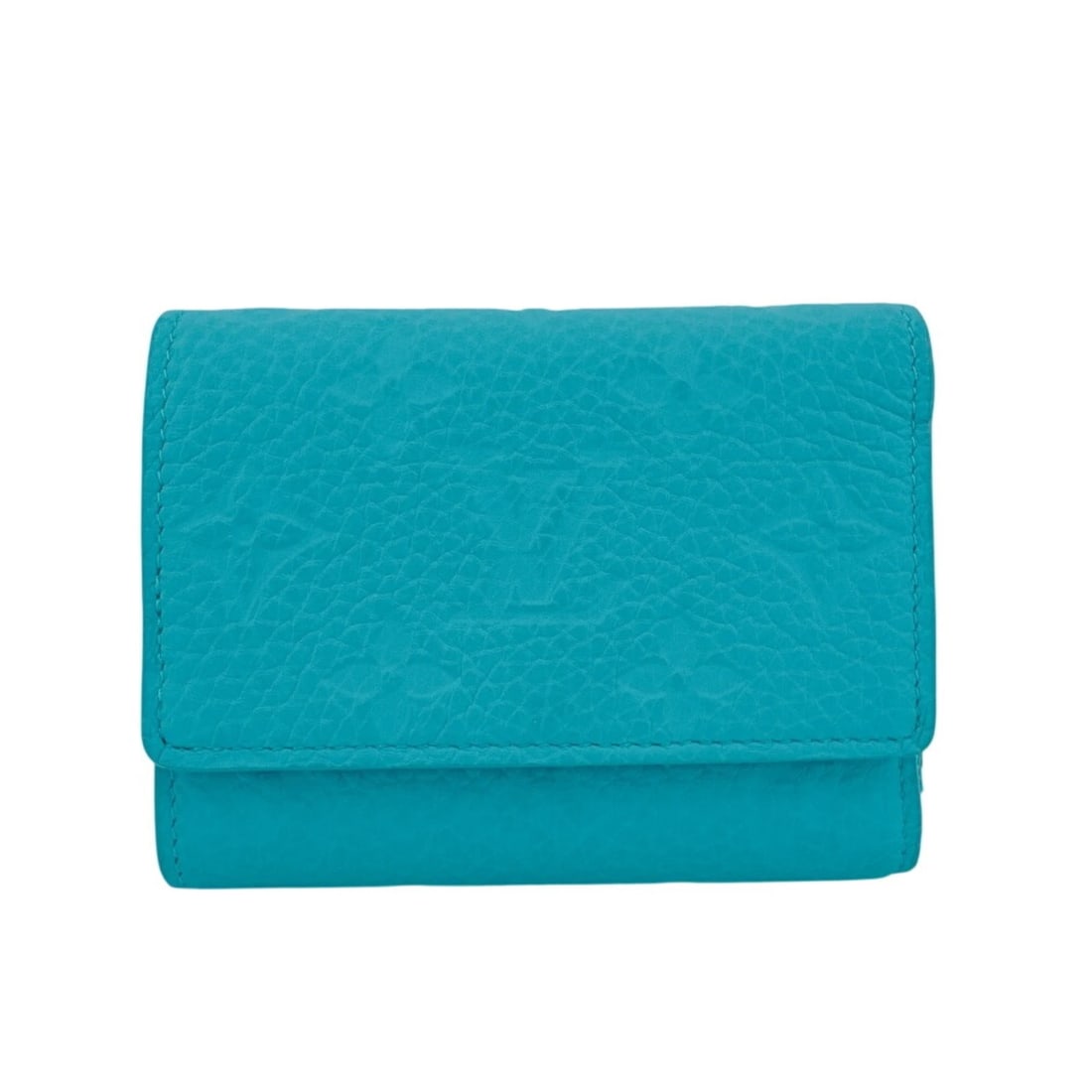 LOUIS VUITTON M11500 TRI-FOLD WALLET, BLUE: LOUIS VUITTON M11500 Tri-fold Wallet, Blue Brand: Louis Vuitton Type/Style: Wallet (tri-fold) Material: Leather Color: Blue Size: (HxWxD) 8cm x 11cm / 3.14'' x 4.33'' Accessories: None Accessories