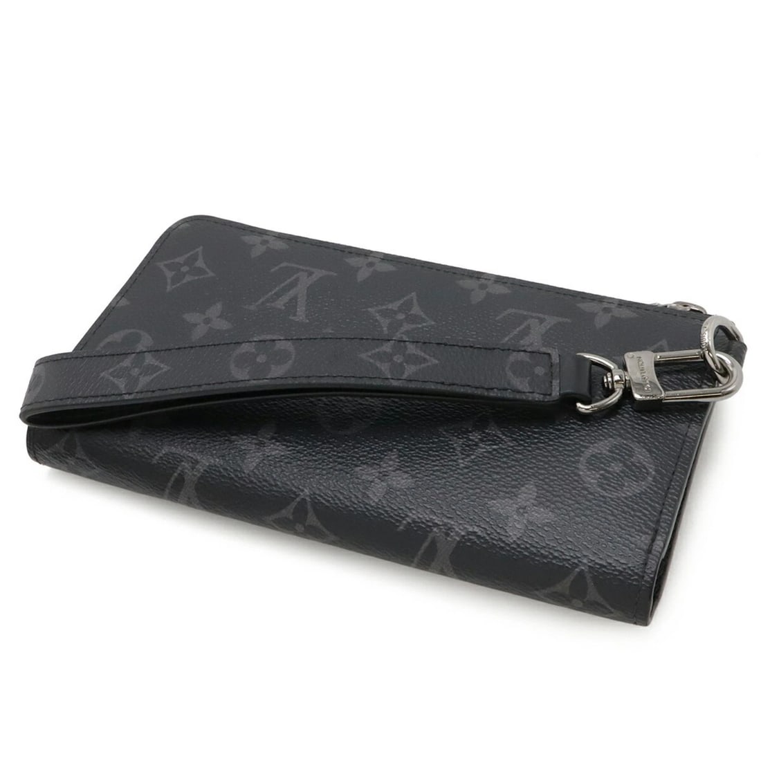LOUIS VUITTON MONOGRAM ECLIPSE ZIPPY DRAGONNE - 3