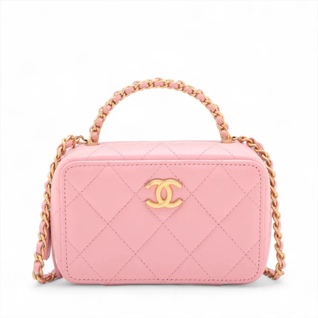 CHANEL MATELASSE LAMBSKIN 2 WAY SHOULDER BAG (1 of 4)
