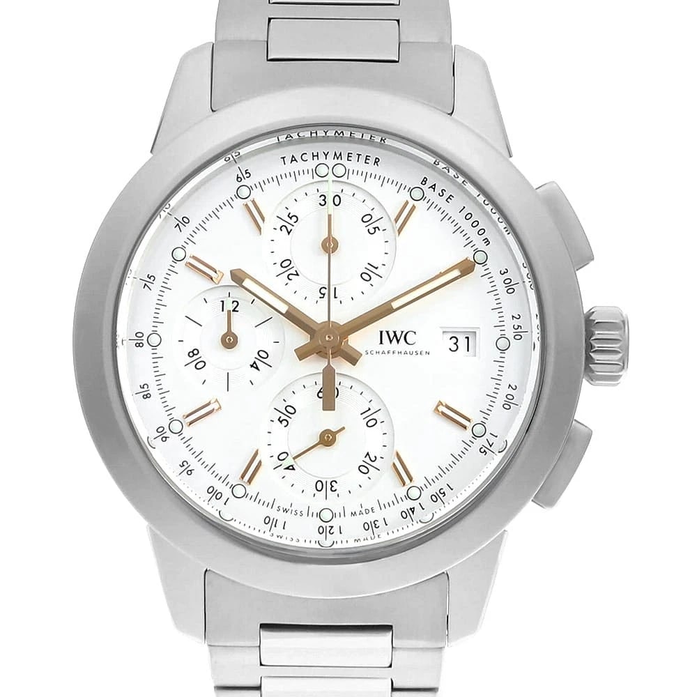 IWC INGENIEUR CHRONOGRAPH STAINLESS STEEL WATCH: IWC Ingenieur Chronograph Stainless Steel Watch Brand: IWC Type/Style: Wrist watch Material: Band Material Stainless Steel, Case Material Stainless Steel Color: Dial Color Silver Size: Case:W42mm Circ
