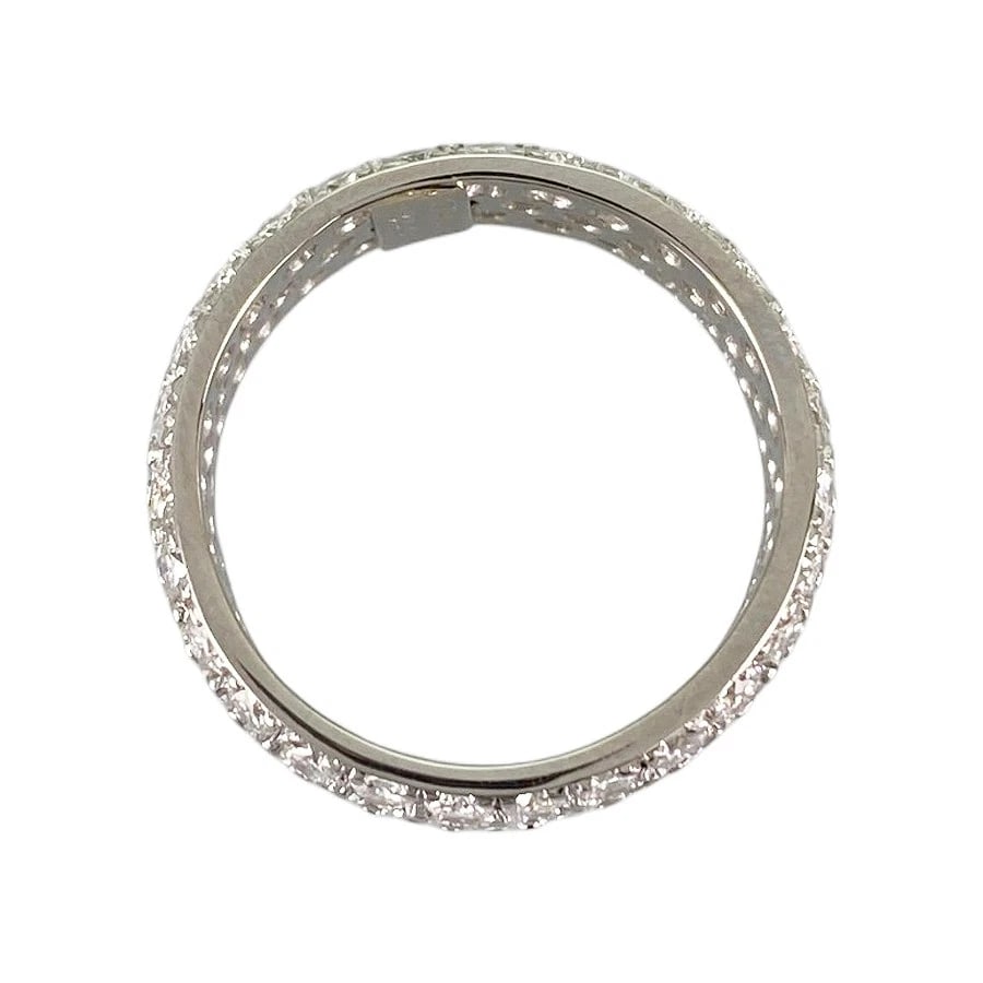 CHAUMET PLATINUM DIAMOND RING - 3