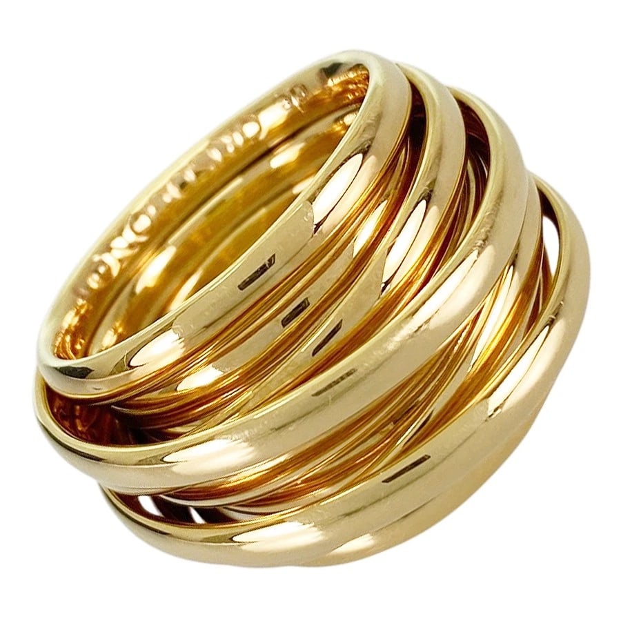 DE GRISOGONO ALLEGRA YELLOW GOLD RING: de GRISOGONO Allegra Yellow gold Ring Brand: de GRISOGONO Type/Style: Ring Material: 18K Yellow Gold, Color: Gold Size: US:6.5-7 Accessories: None Accessories Notice: When purchasing pre-o