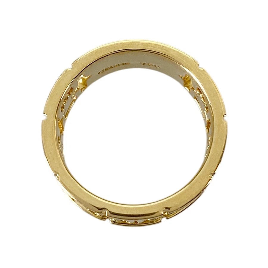 CELINE TRIOMPHE YELLOW GOLD RING - 3