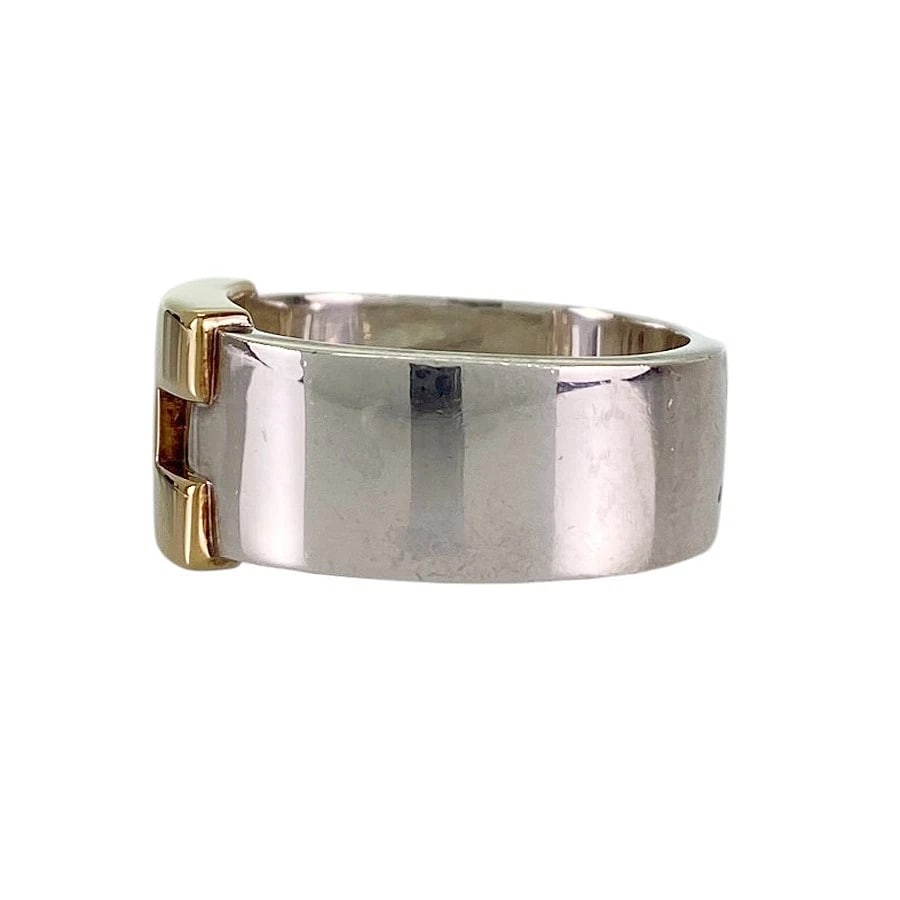 HERMES HERAKLES SILVER RING - 2