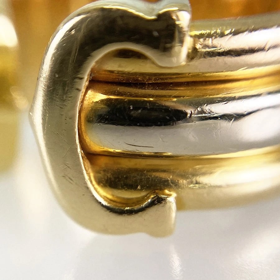 CARTIER TRINITY YELLOW GOLD RING - 5