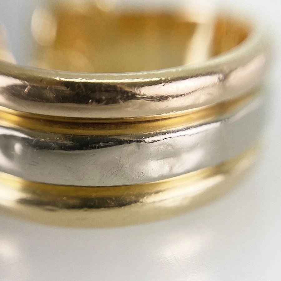 CARTIER TRINITY YELLOW GOLD RING - 6