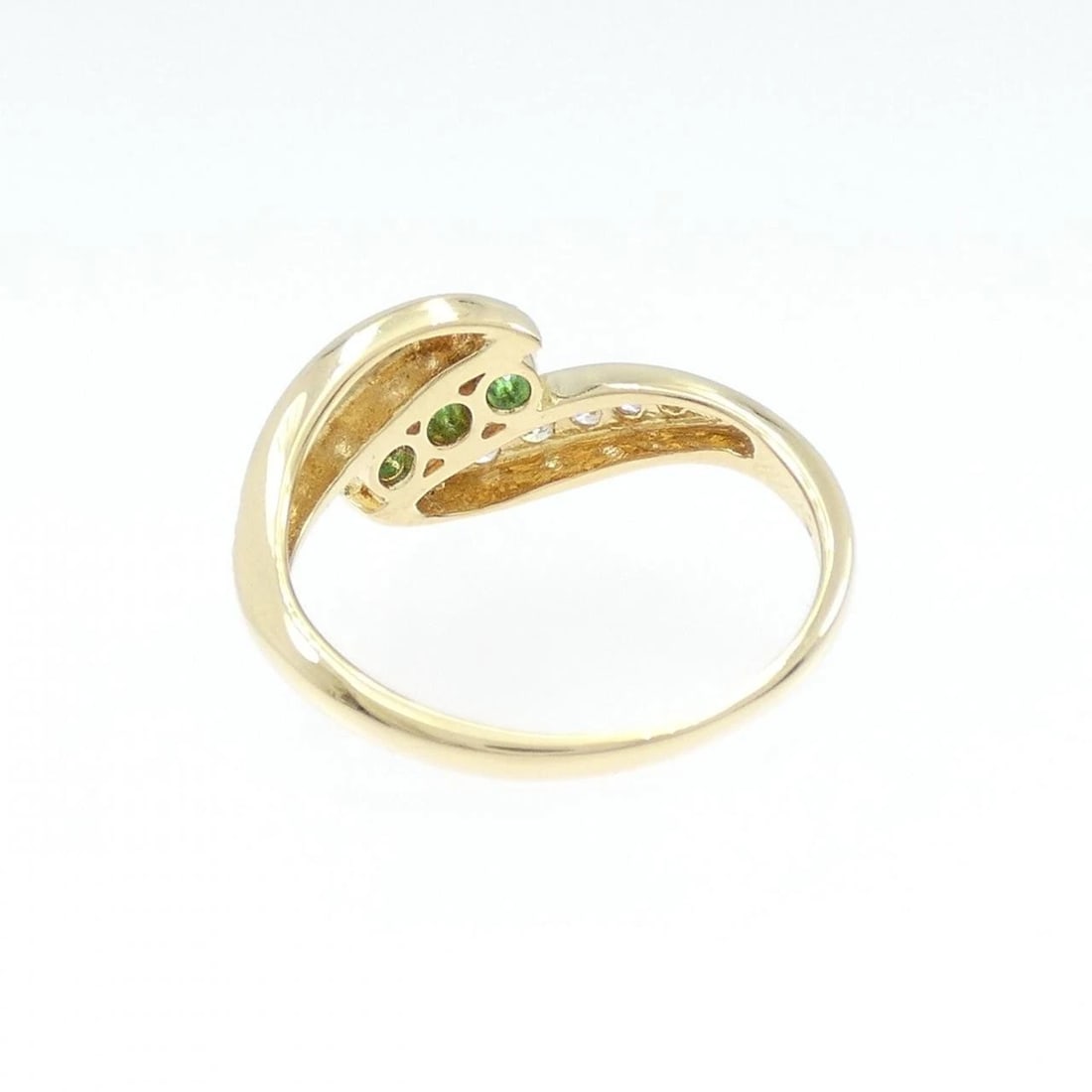 MIKIMOTO EMERALD RING - 2