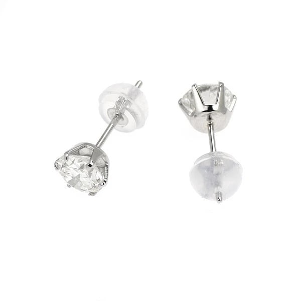 PT900 DIAMOND EARRINGS - 2