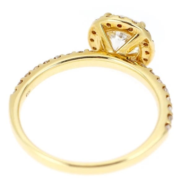 K18YG DIAMOND RING - 2